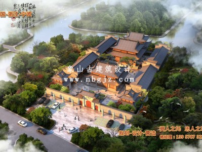 南平天福寺重建规划效果图